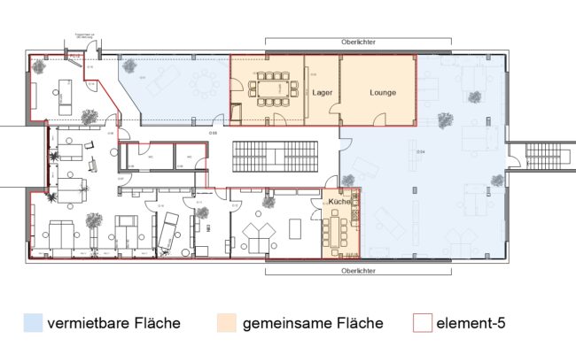 Grundriss Büroflächen 2021-08-03